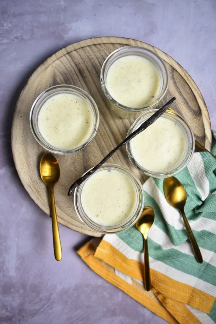 Crèmes à la vanille au Cookeo