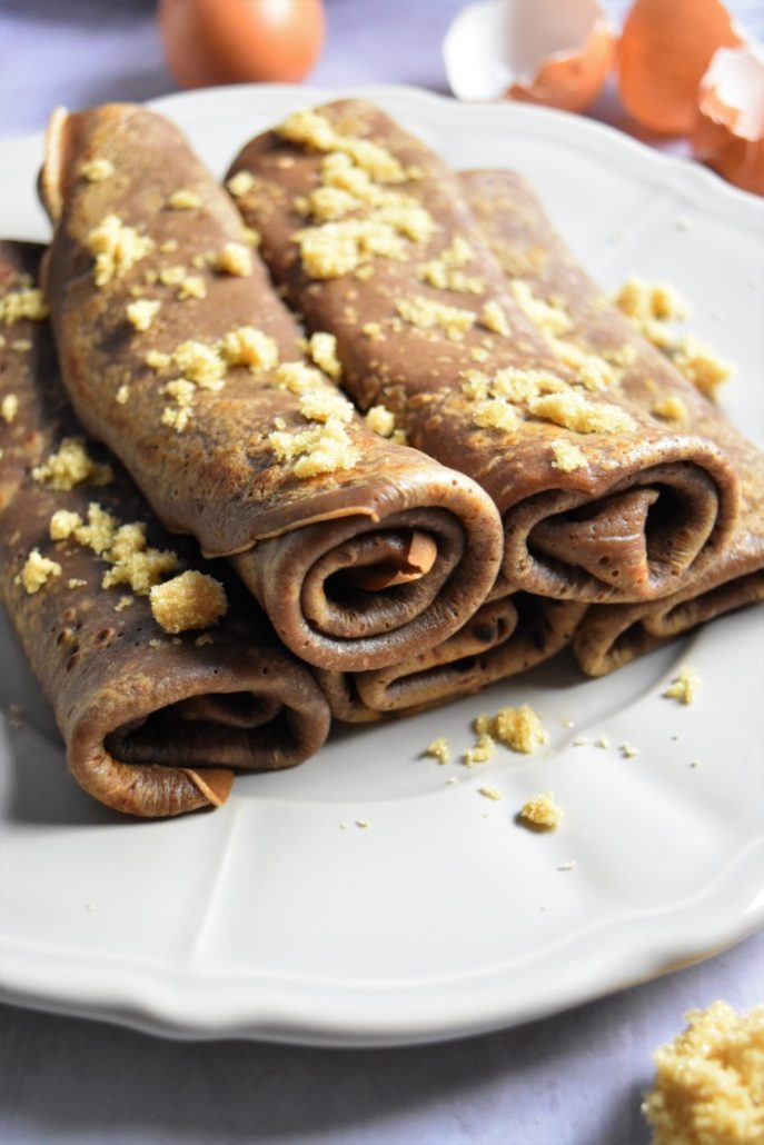 Crêpes au cacao