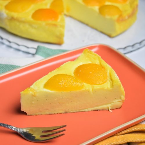 Flan aux abricots