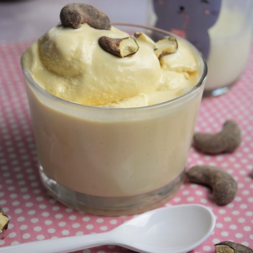 Glace au beurre de cacahuètes à la sorbetière