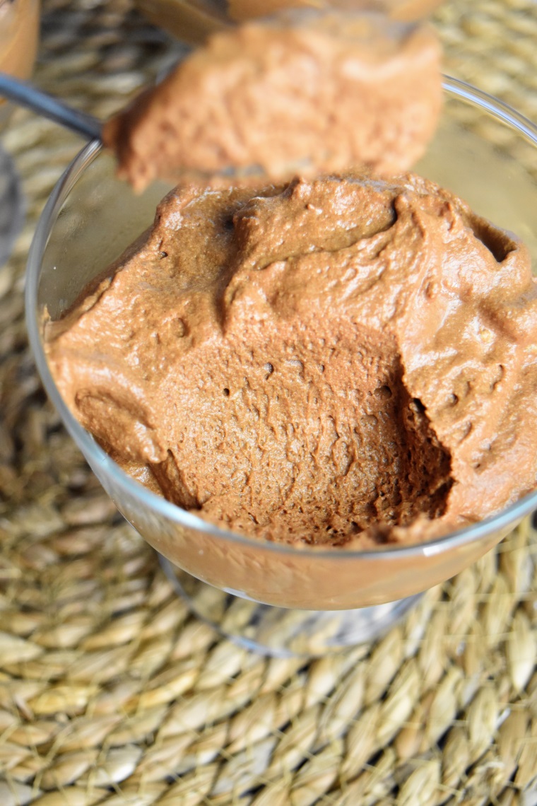 Mousse au chocolat aérienne