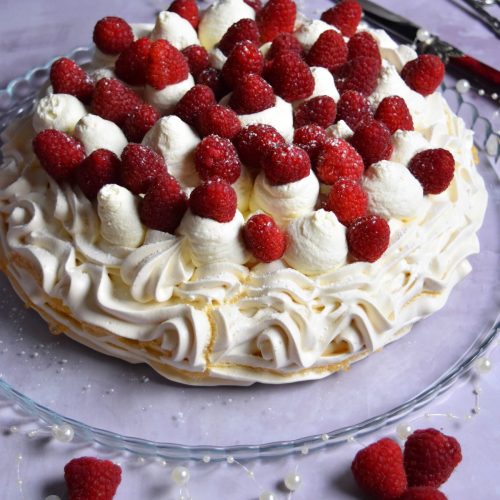 Pavlova aux fruits rouges