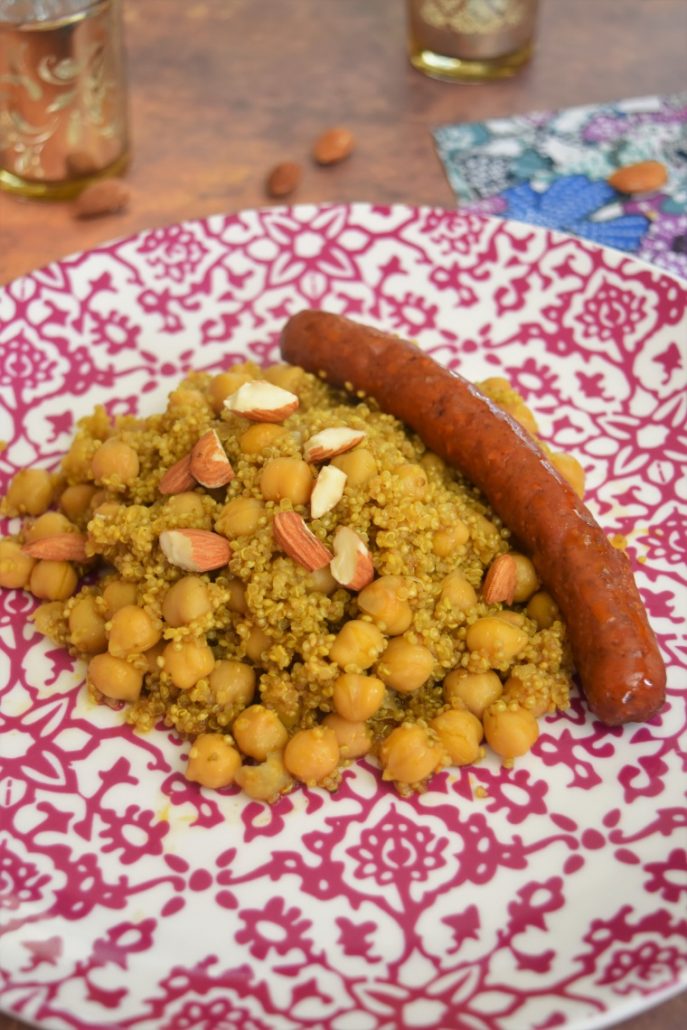 Quinoa et merguez