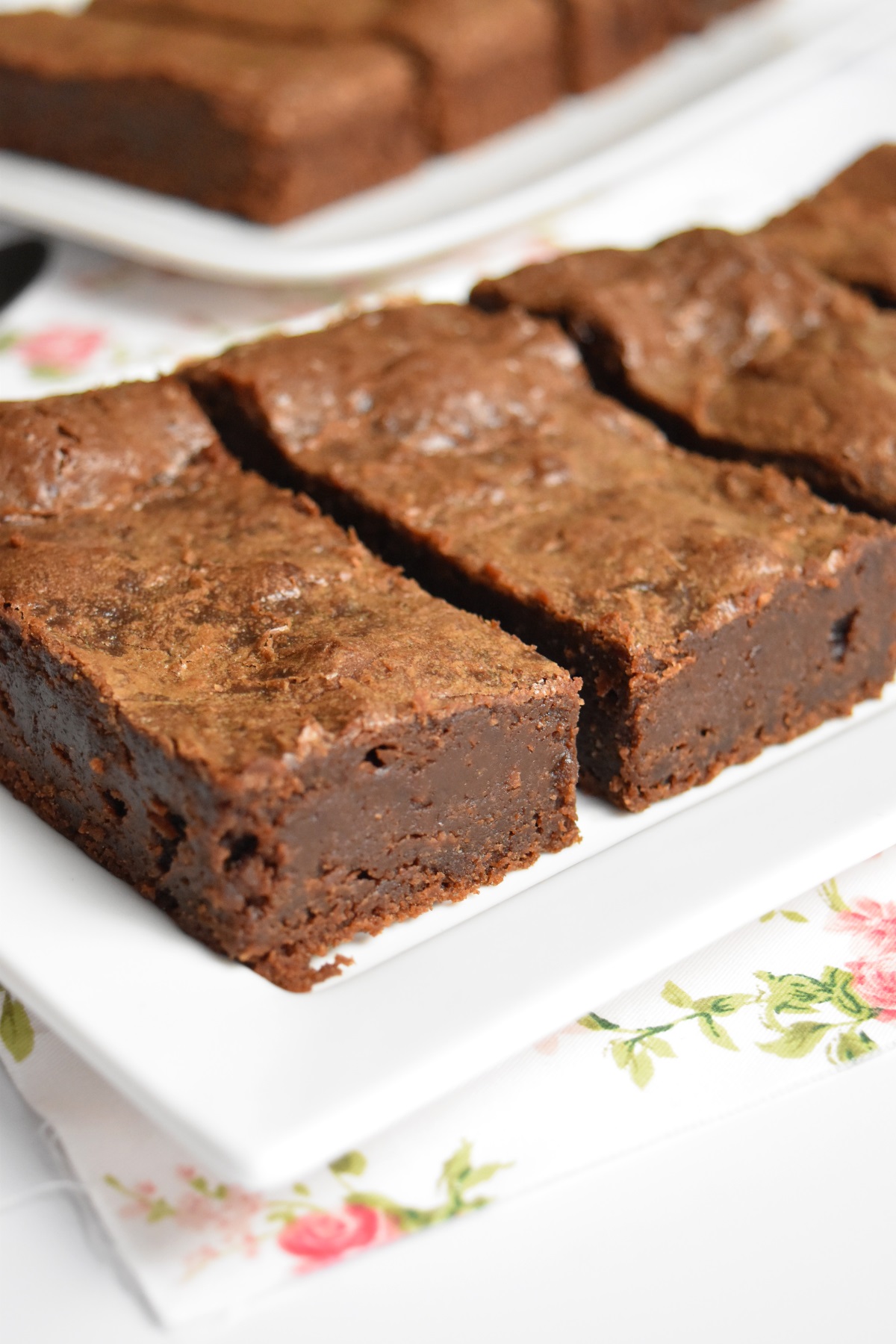 Brownie fondant au chocolat - recette de gâteau américain