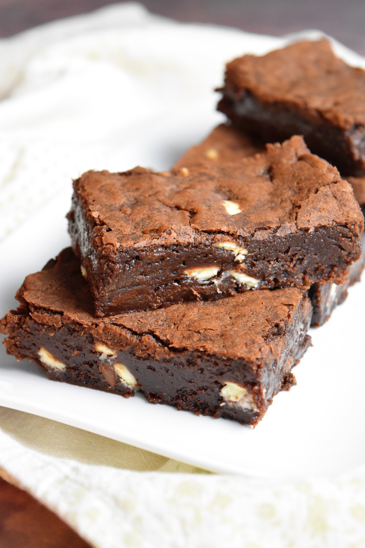 Brownie au chocolat, coulis de bonbons au caramel - Cookidoo® – la