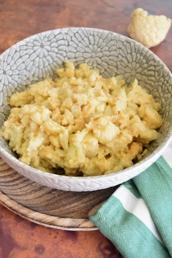 Chou-fleur à la crème et au fromage