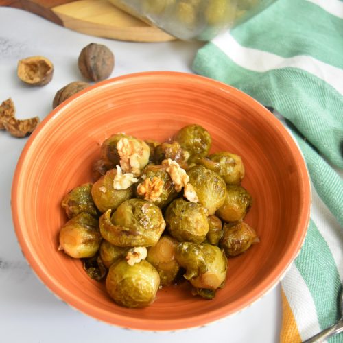 Choux de Bruxelles caramélisés