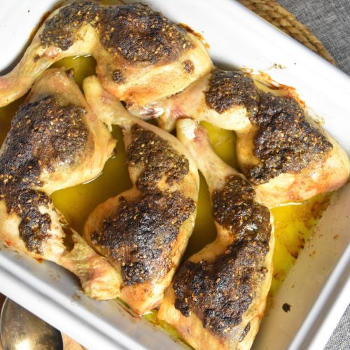 Poulet rôti au citron