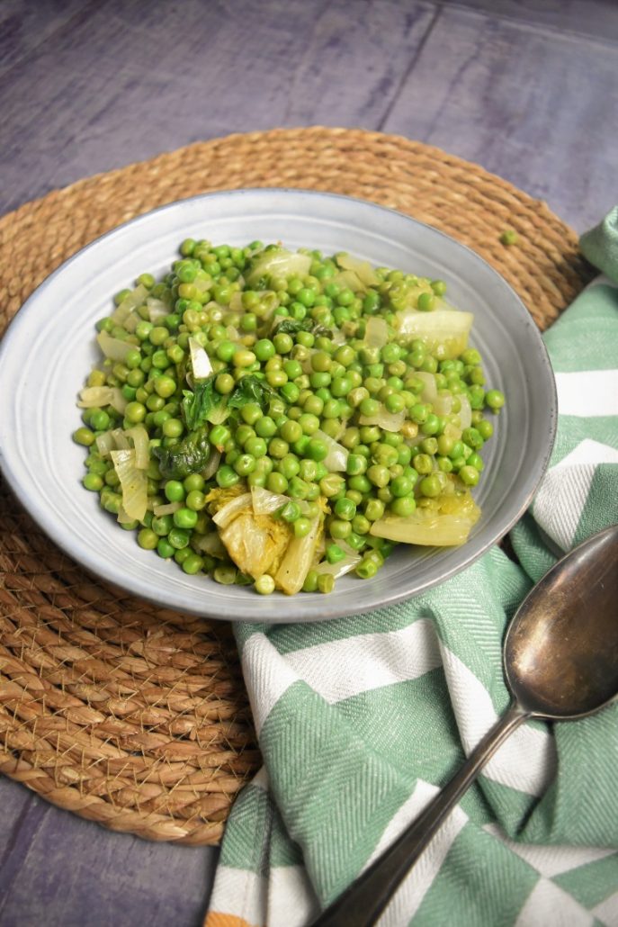 Petits pois au Cookeo