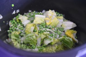 Recette des petits pois au Cookeo