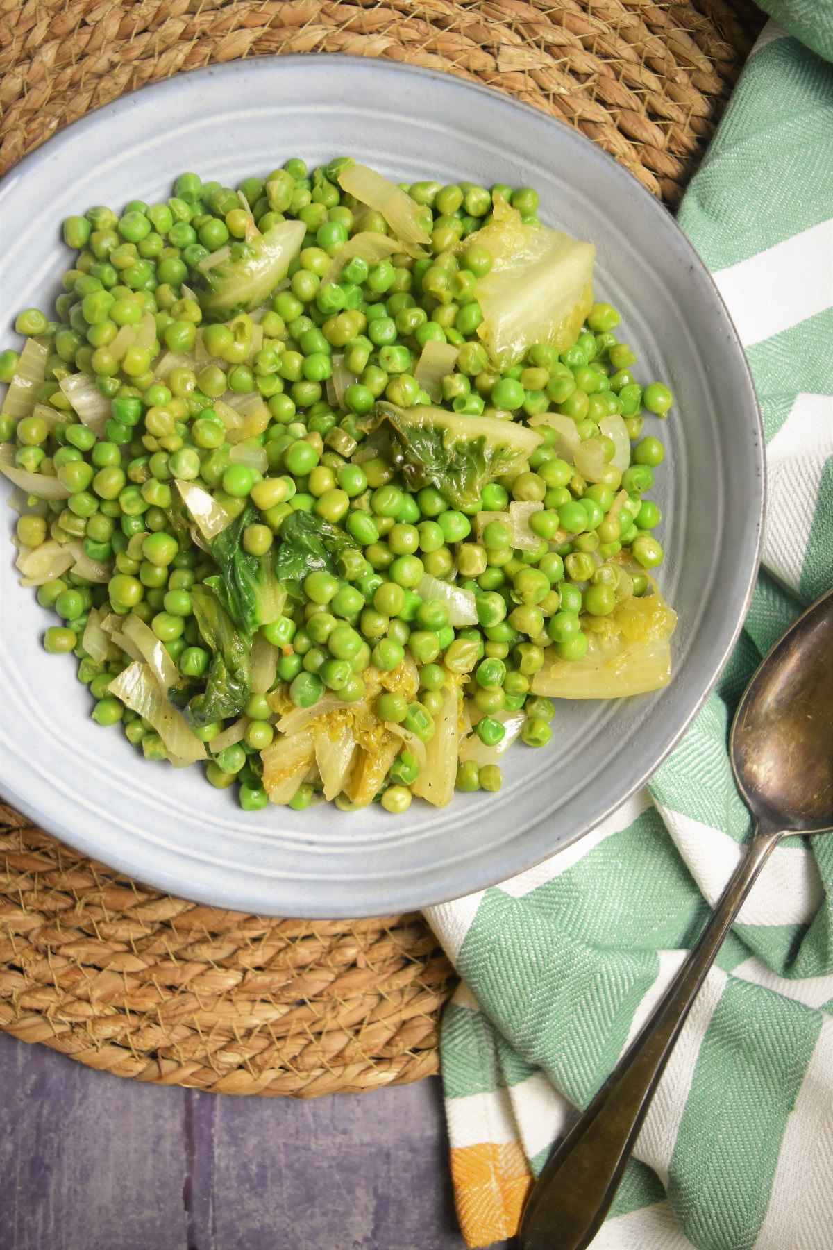 Petits pois à la française - recette Cookeo