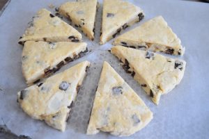 Scones en triangles