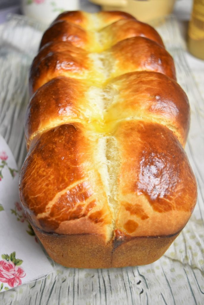 Brioche à la mie filante