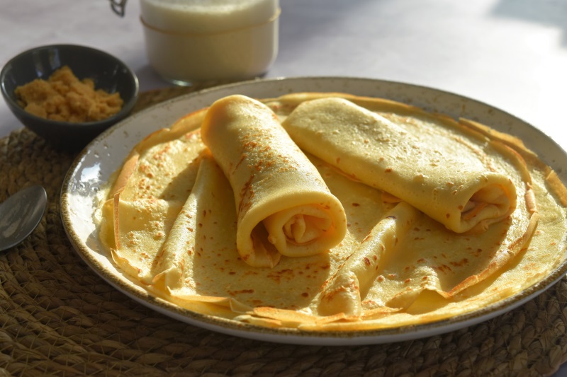 Crêpes au levain maison