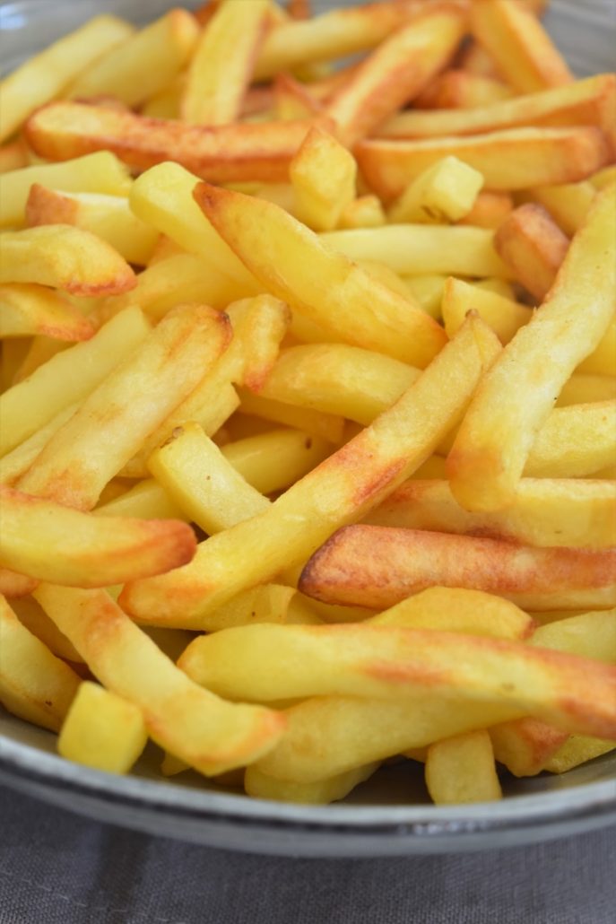 Recette - Frites au four fait maison en vidéo 