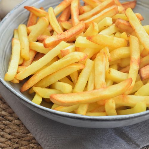 Recette - Frites au four fait maison en vidéo 