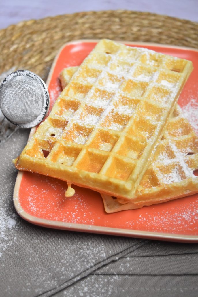 Gaufres au levain maison