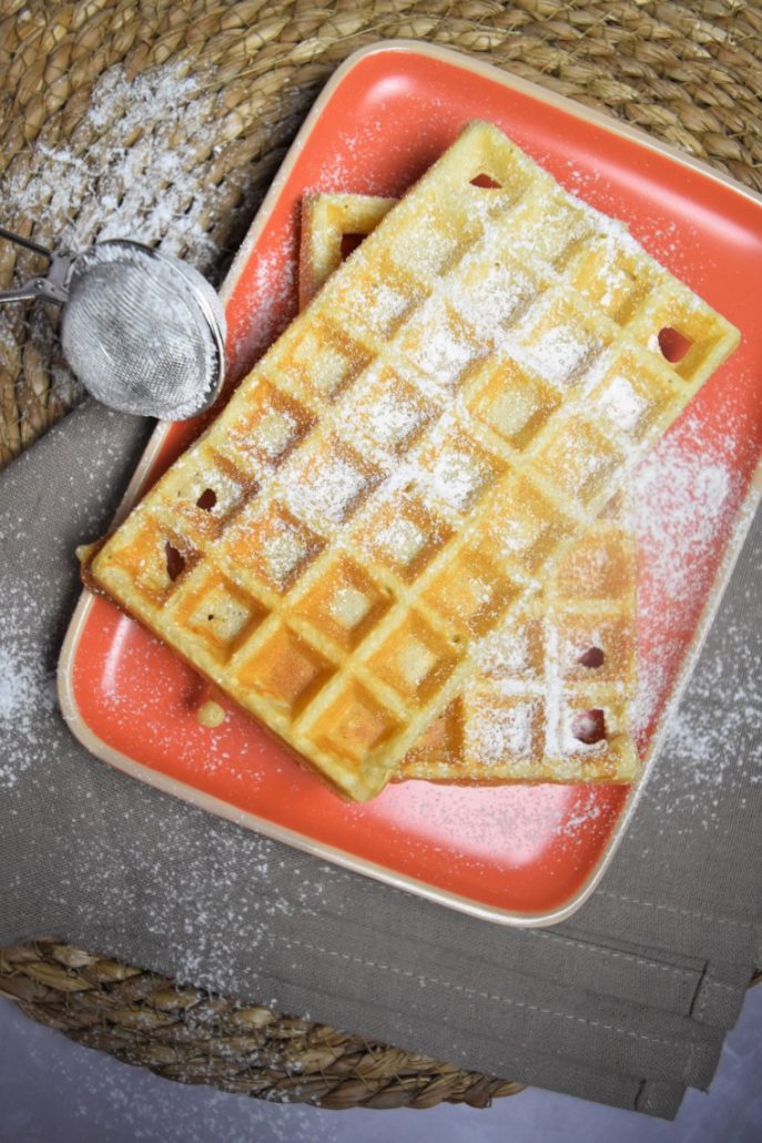 Gaufres de Bruxelles au levain liquide