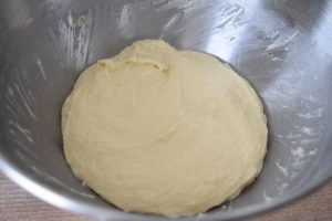 Pâte à buns au levain