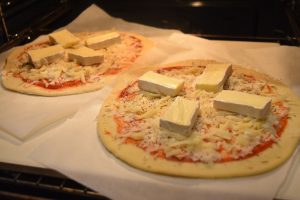 Pizzas aux fromages