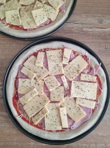 Pizza raclette au levain