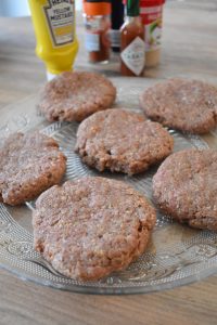 Steaks maison pour hamburgers