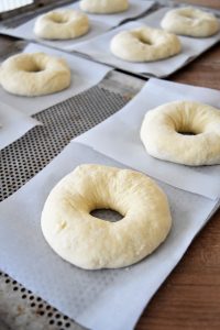 Façonnage des bagels