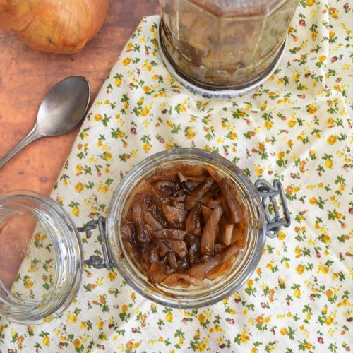 Confit d'oignon facile et rapide au Cookeo