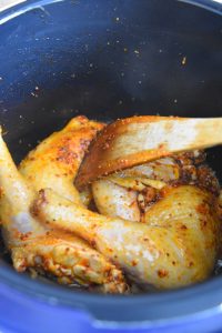 Cuisses de poulet dorées au Cookeo