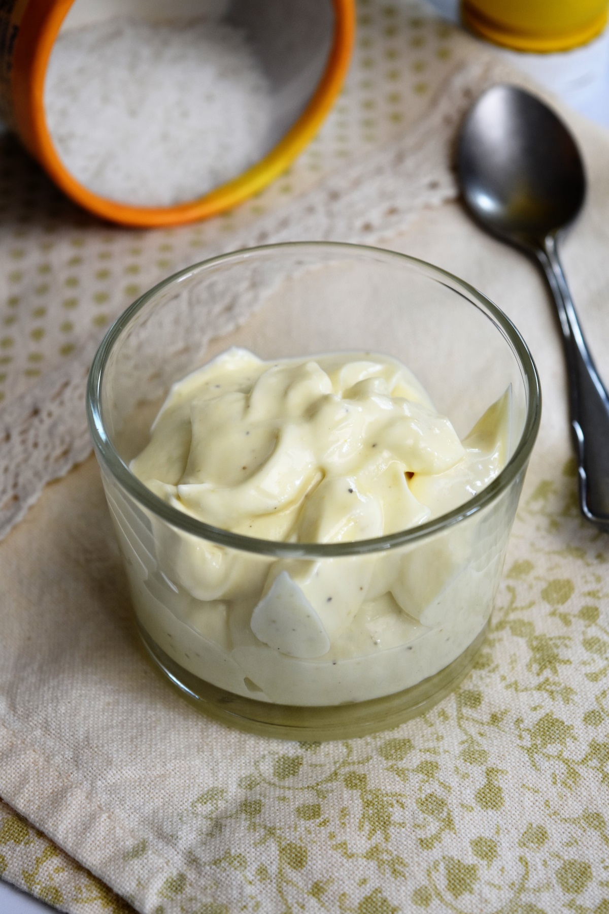 Mayonnaise inratable sans oeuf