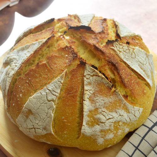 Pain au levain cuisson cocotte