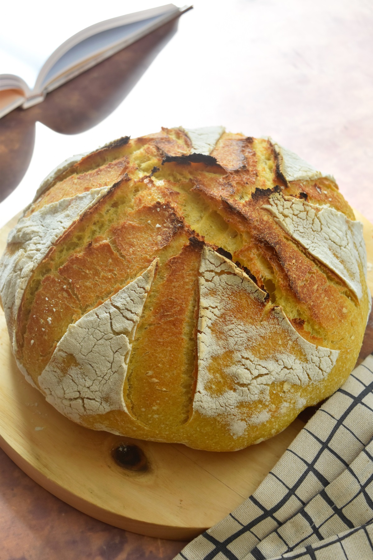 Pain au levain cuisson cocotte