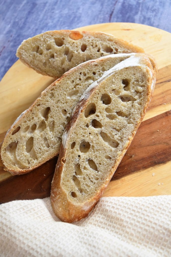 Pain au levain et farine d'épeautre