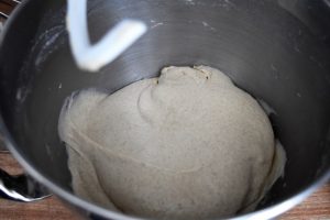 Pâte à pain au levain