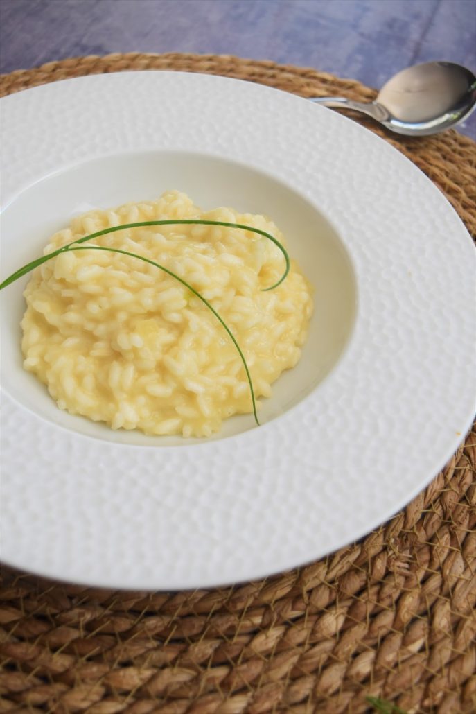 Risotto au parmesan crémeux