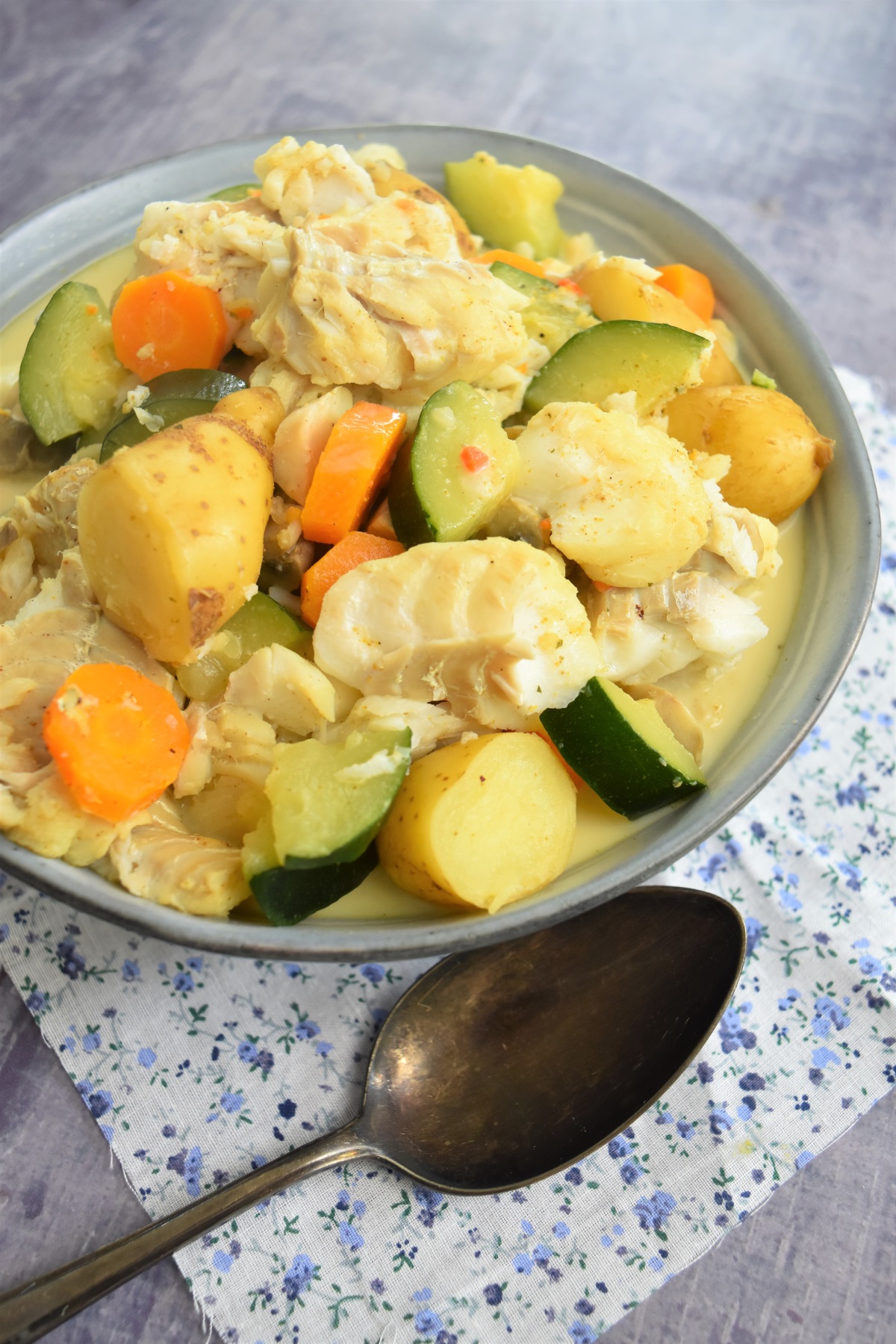 Blanquette de poisson au Cookeo