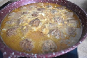 Boulettes en sauce