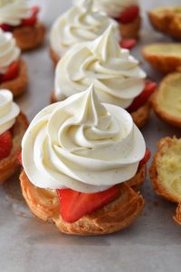 Choux aux fraises