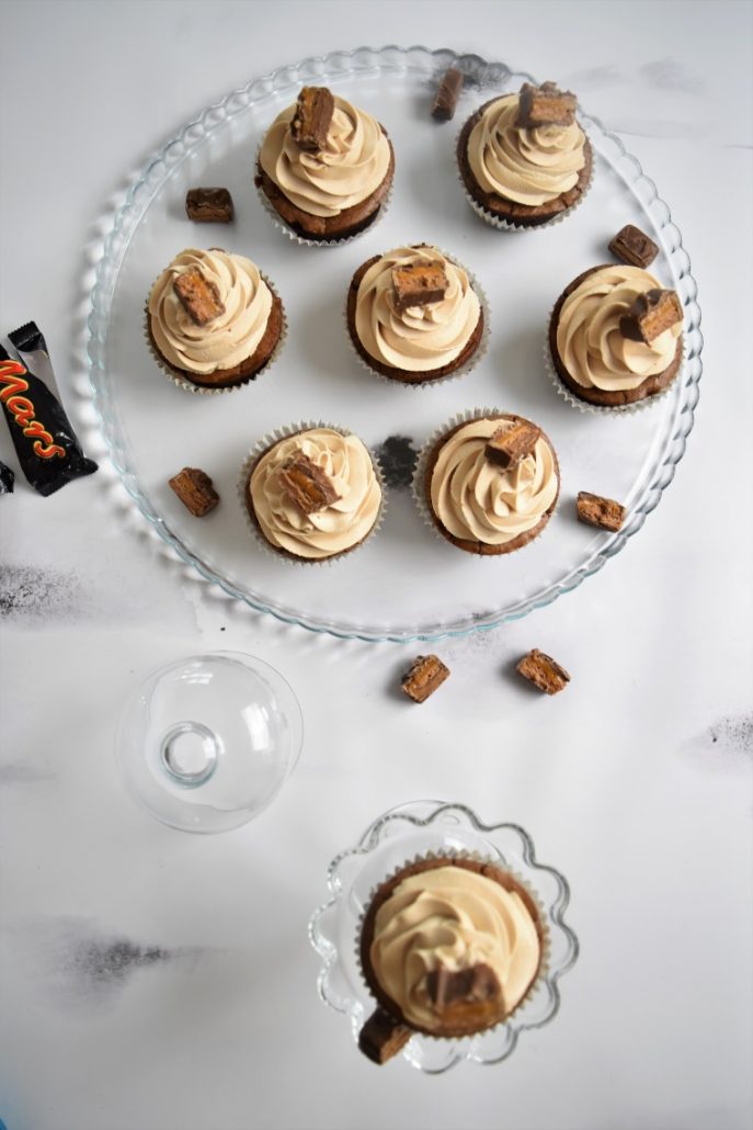 Brownies avec chantilly au mars