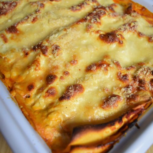 Lasagnes aux bolo balls