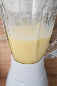 Milk shake au blender