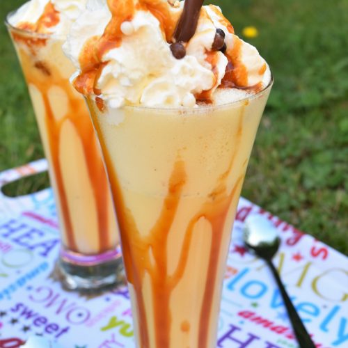 Milk shake maison au caramel