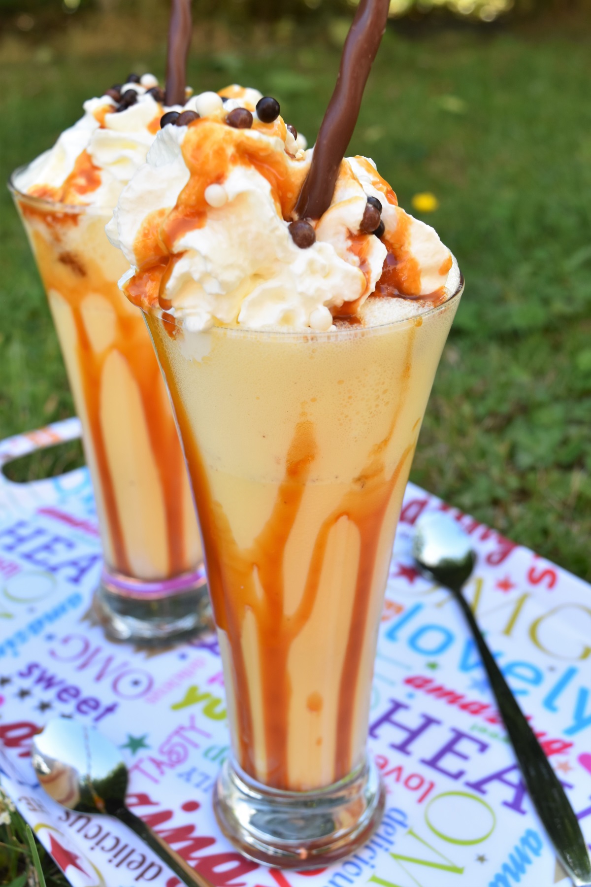 Milk shake maison au caramel