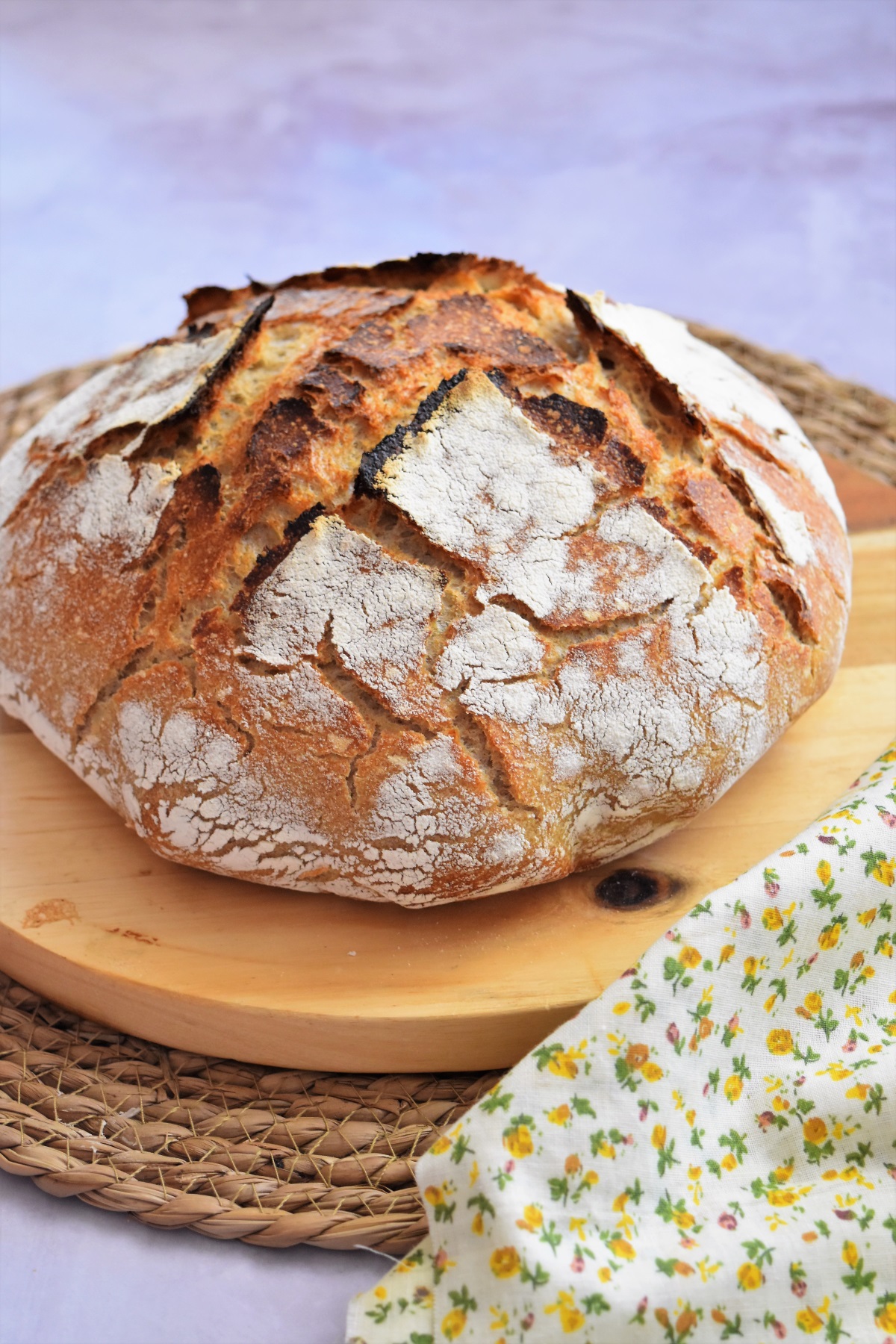 Pain au seigle au levain