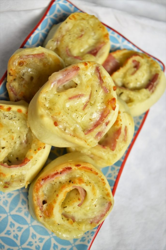 Pizza rolls jambon fromage