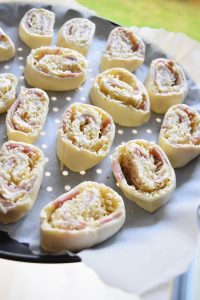 Pizza rolls avant cuisson