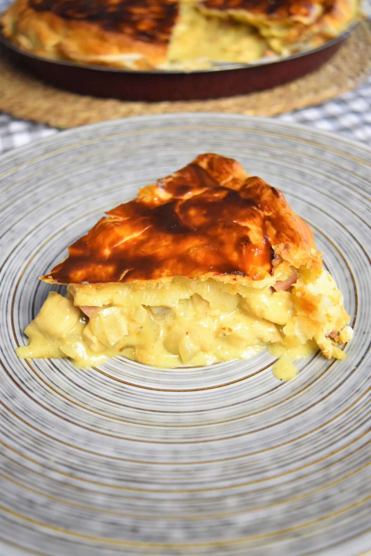 Tourte au poulet maison