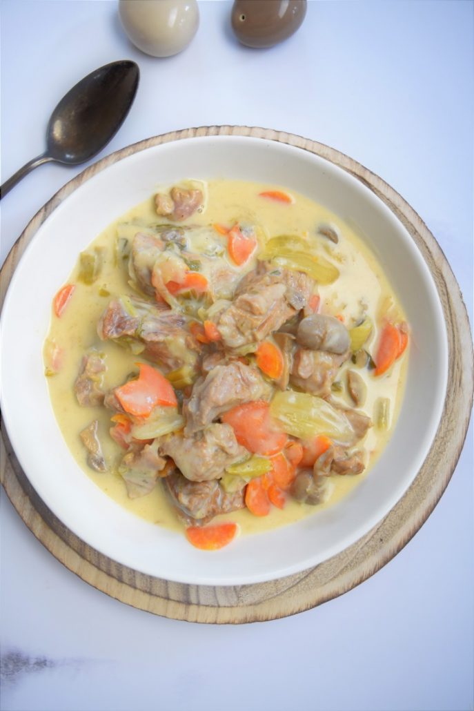 Blanquette de veau au Cookeo