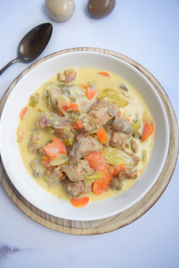 Blanquette de veau - recette au Cookeo