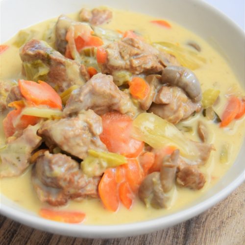 Blanquette de veau à l'ancienne